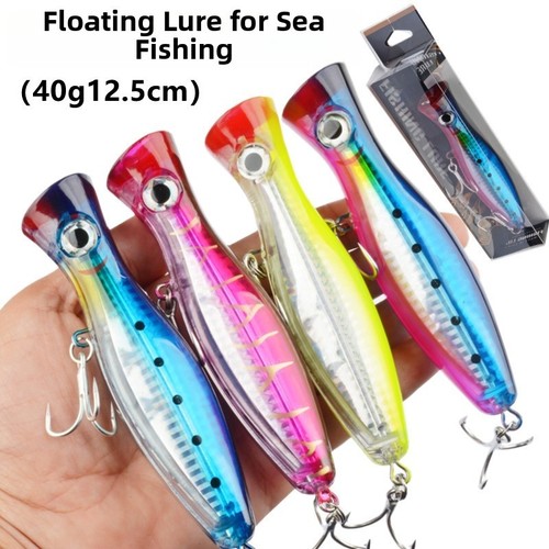 Leurre pêche popper 5 - de, 12,5