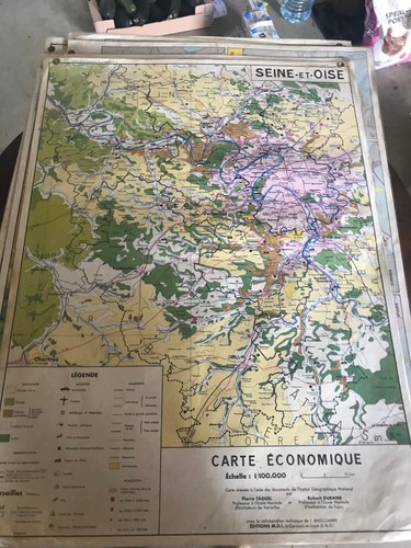 Ancienne carte scolaire - ancienne, an