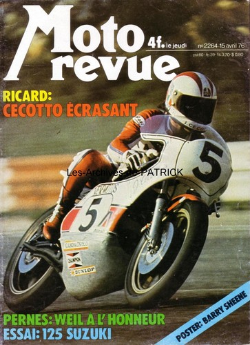 Moto revue 2264 suzuki 125 - moto,