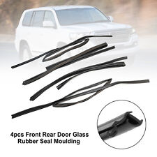 4pcs Door Glass Rubber Seal