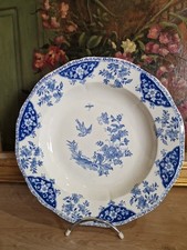 Superbe Plat Creux En  Faience