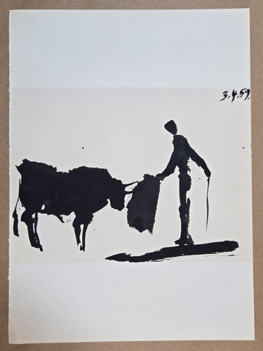 Lithographie noir blanc - noir, et