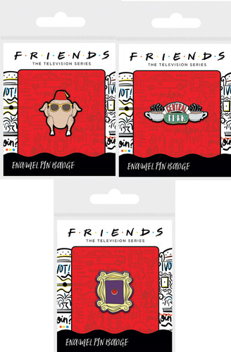 Badge émaillé friends - Émaillé,