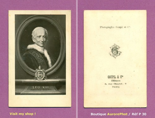 Cdv goupil paris le pape - à,
