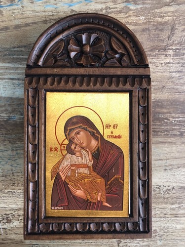 Theotokos panagia fait main - theotokos,