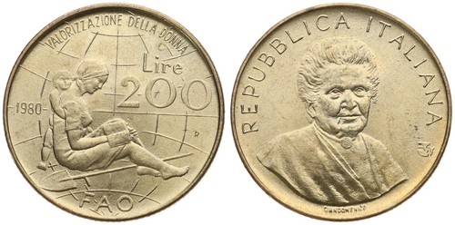 Italie italy 200 - italy, lires