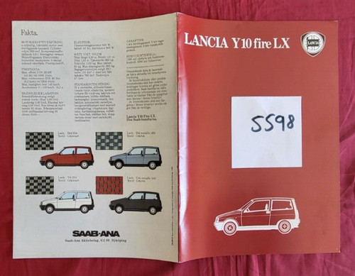 5598 lancia y 10 fire - ,