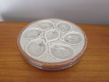 3 Assiettes à Huîtres /