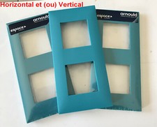 Arnould  Evolution Turquoise,Lot 2 Doubles Plaque Enjoliveur, prise, Inter