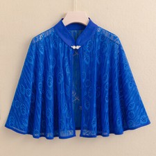 Femme Dentelle Floral Châle