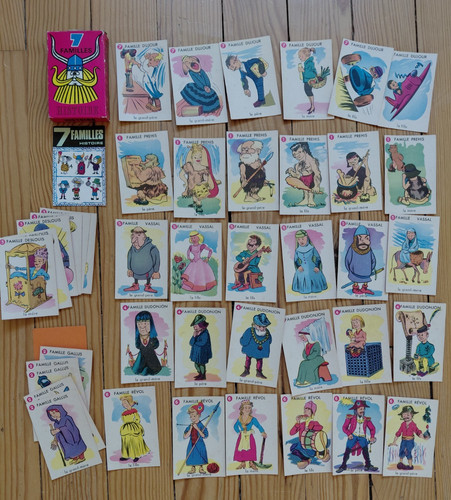 Ancien jeu 7 familles - de,