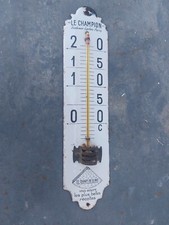 THERMOMETRE EMAILLE LE