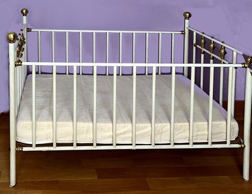 Lit enfant métallique - enfant, blanc