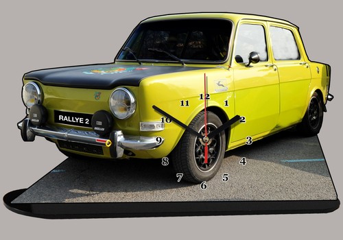 Horloge miniature model - miniature,, cars