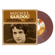 Michel Sardou 45T de couleur "Si j'avais un frère"