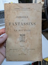 Conseils Aux Fantassins Pour