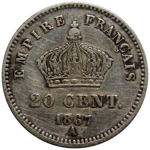 Centimes napoléon iii 1867 - napolÉon,