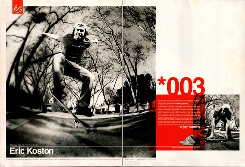 2003 2 page print ad - es,