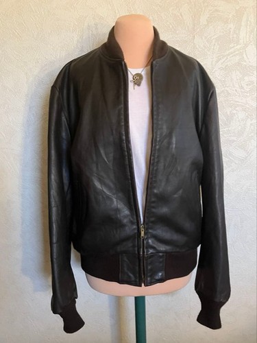 Schott leather bomber - schott,