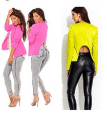 Women Blazer Open Front Coat Ladies OL Office Suit Cardigan Jacket Outwear DO