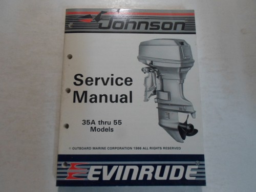 1987 johnson evinrude 35a - 35a, thru