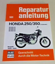 Manuel de Réparation Honda CB 250 K2 / 250 K3 K4 / 350 K4 - à Partir 1970