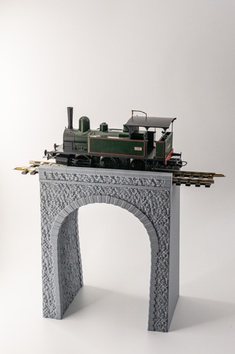 Viaduc droit arche pont - arche,,
