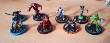 Lot 8 figurines Heroclix Marvel – Wolverine, Juggernaut… jeu de figurines