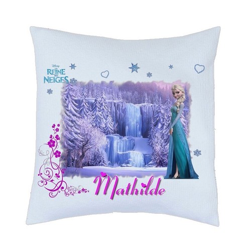 Coussin reine des neiges - reine,