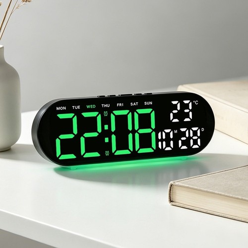 Horloge led avec calendrier - led,