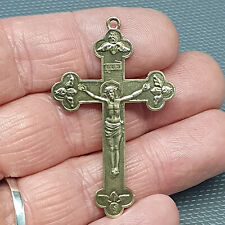 ?? Rare ancienne croix religieuse souvenir de mission XIX ème #58