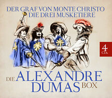 Livre Audio CD Alexandre Dumas Boîte 4CDs Incl Le Graf De Monte-Cristo / La