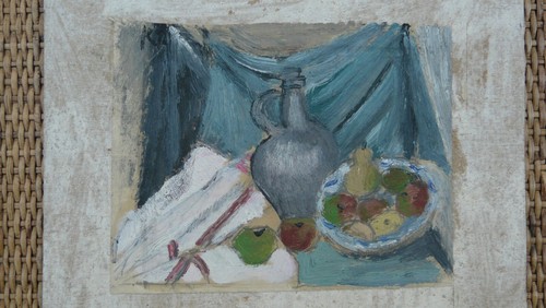 Petite gouache huile - petite, ou