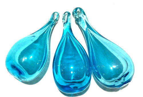 Pampille goutte verre - pampille,
