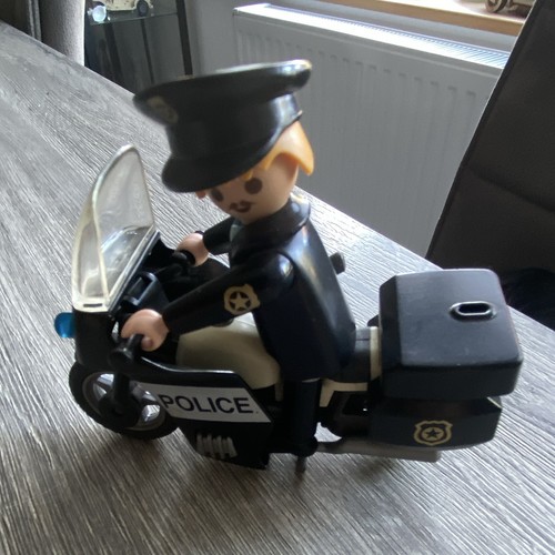 Playmobil moto police avec - playmobil, de