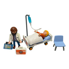 sympa  chambre hôpital  Playmobil (  médecin , urgence , clinique   ) 2826