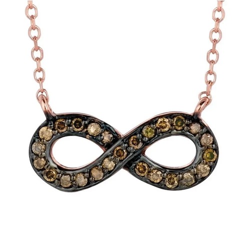 Collier infini diamant