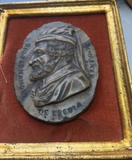 Chevalier de MALTE DE HEREDIA, Statuette, portrait, sculpture soldat, religion