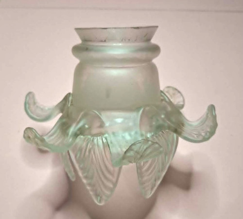 Ancienne tulipe globe verre - tulipe,