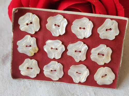 Rare petite plaque boutons