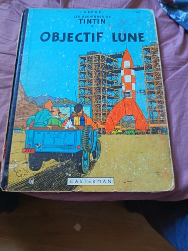Tintin objectif lune b20 bis - tintin,