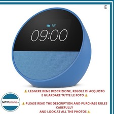 Amazon Echo Spot Bleu |