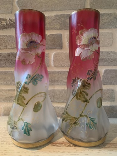 Paire vases legras - vases,