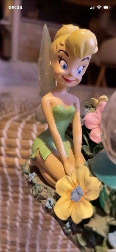 Figurine fée clochette boule - clochette,