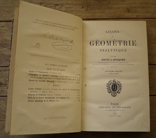 Livre ancien 1878 - leçons, de