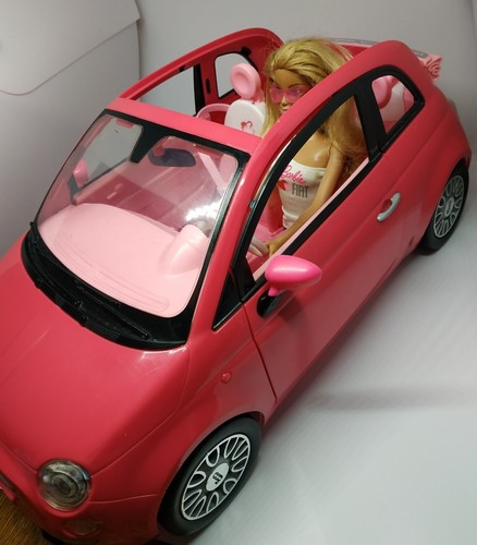 Barbie fiat 500 - barbie, sa
