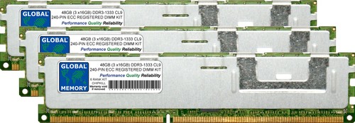 48gb ddr3 1333mhz - (3x16gb),