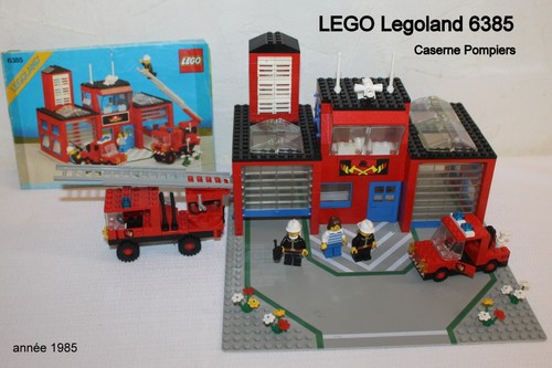 Lego 6385 caserne pompiers