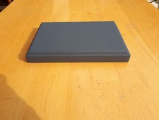 socles en bois peint en gris foncé pour figurine ou maquette 24,5 x 16,5 cm