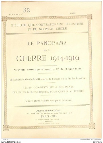 Panorama 1914 guerre - 1914,